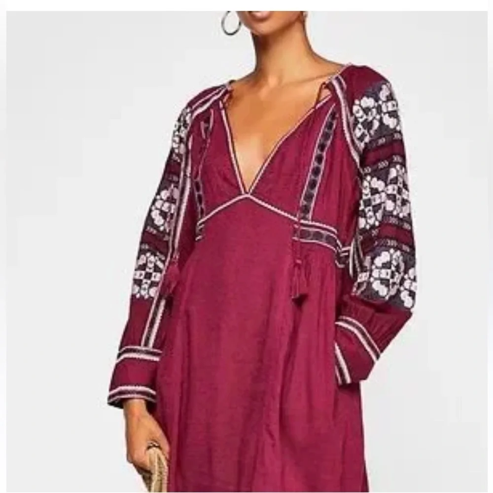 FREE PEOPLE all my life boho dress small